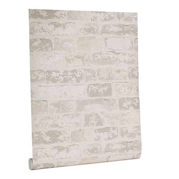 Lot of 2 York Wallpaper Rolls, Pattern RK4434LW, 20.5 in. x 33 ft. Weathered Grey