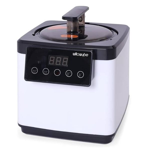WILLOWYBE Portable Personal Steam Sauna for Home Spa, 2L Capacity, Stainless Steel, 9 Gear Settings,