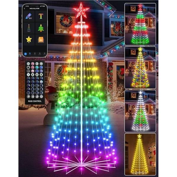 Govee Cone Tree Lights 6 ft with Wi-Fi and Smart Features
