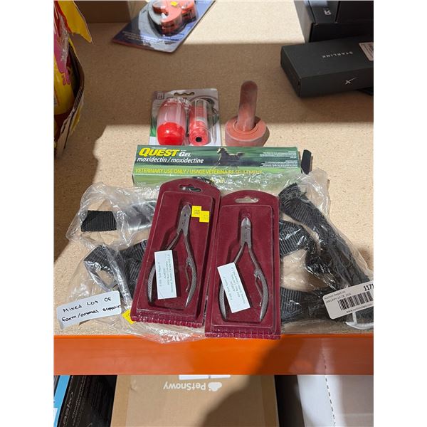 Lot of Automotive Tools and Accessories Including Pliers and Tester