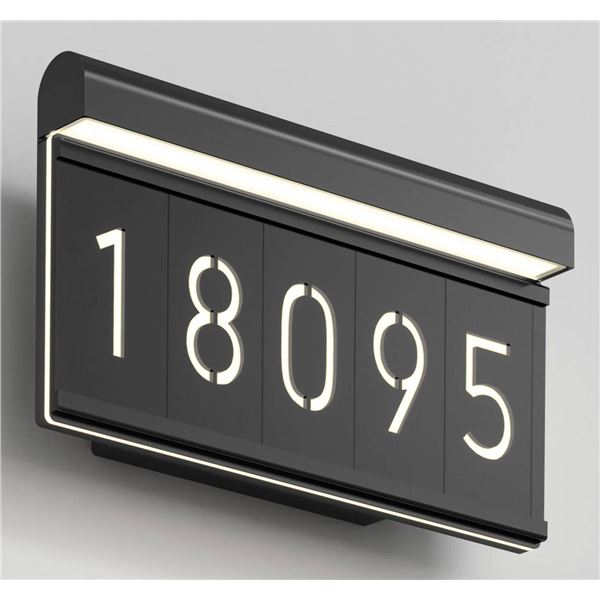 Bowen modern LED outdoor address wall light 5 CCT