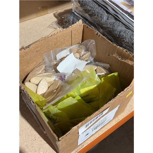 Lot of Birch Grooved Joiners and Connecting Links