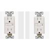 Image 1 : 2 Eaton GFCI Receptacles SGF15 Self-Test White