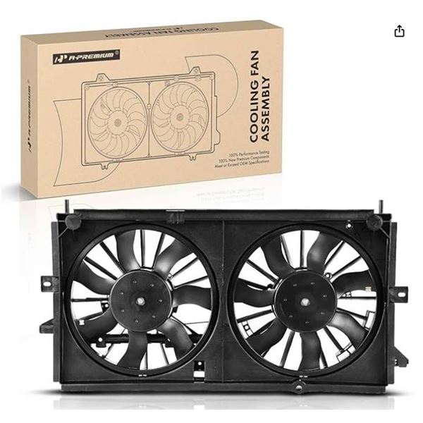 A-Premium Radiator Fan Assembly for Dual Fan Applications