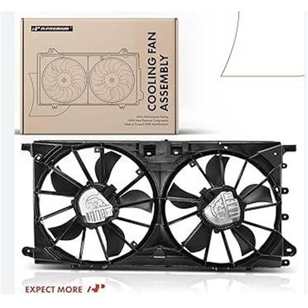 A-Premium Radiator Cooling Fan Assembly with Control Module