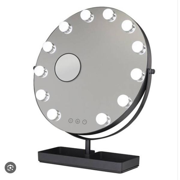 Feit 15.7-Inch Diameter Hollywood Style LED Mirror with 3 Light Modes