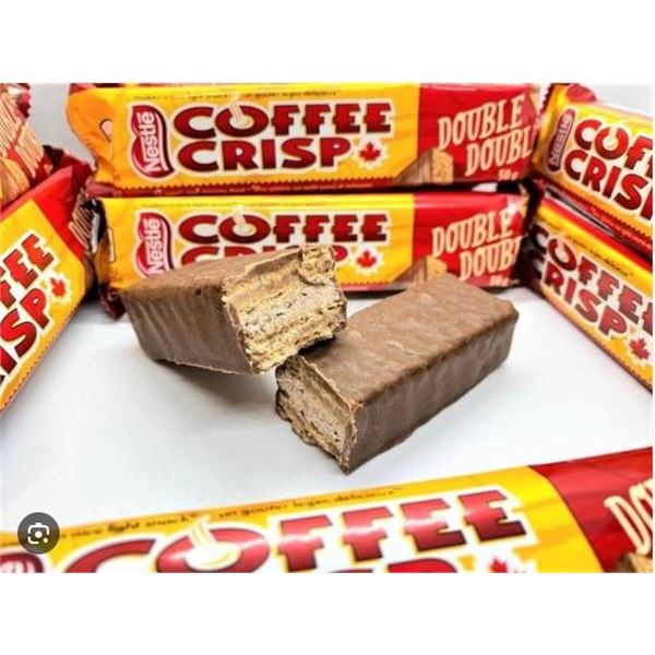 Nestle Coffee Crisp Double Double Wafer Bars – 24 Count