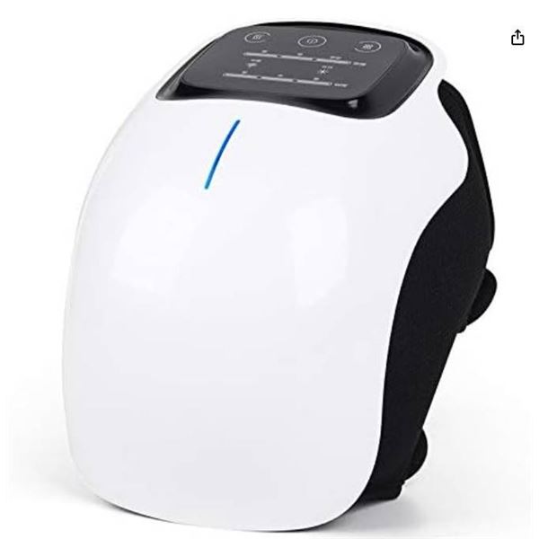 Wireless Knee Massager with Vibration, Heating, Infrared, and Laser Functions