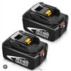 Image 1 : Lot of 2 – 18V Lithium-Ion 6.0Ah Rechargeable Power Tool Battery