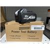 Image 2 : Lot of 2 – 18V Lithium-Ion 6.0Ah Rechargeable Power Tool Battery
