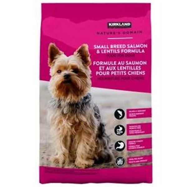 Kirkland Small Breed Salmon & Lentils Dog Food, 9.07 kg