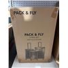 Image 2 : Pack & Fly Three-Piece Luggage Set in Navy Blue Edition