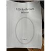 Image 3 : OUMUSU 24 x 32 Inch LED Bathroom Mirror with High-Definition Glass