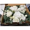 Image 2 : Ling’s Moment FLOWFS-NEW-WHT-02 Basic Arch Flowers, 5ft x 8ft Arbor Decoration