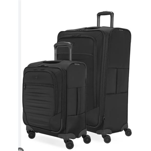 SwissGear Opulence 2-Piece Luggage Set with Dimensions