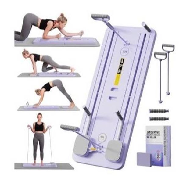 Foldable Ab Machine with Automatic Rebound and Push-Up Board