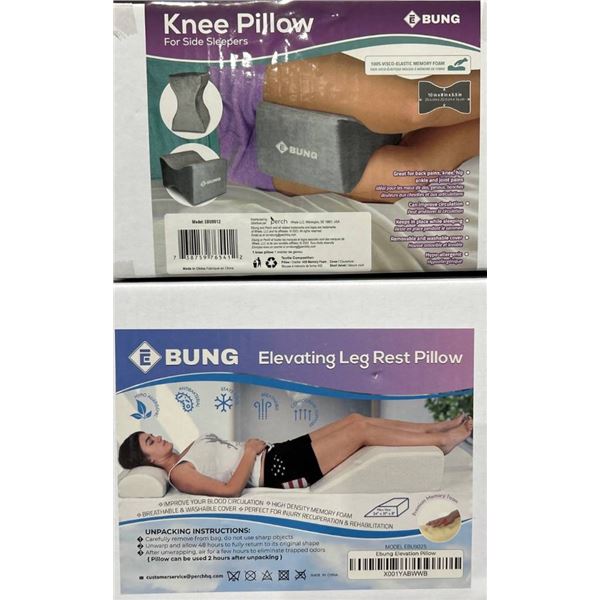 Ebung Elevating Leg Rest Pillow and Knee Pillow for Side Sleepers