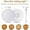 Image 1 : 12-Inch 24W TLZ Lighting Tri-Proof LED Panel Lamp with Eye Protection
