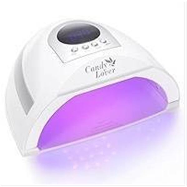 Candy Lover 2-In-1 132W Smart Nail Lamp 2.0 With UV/LED and Smart Sensor