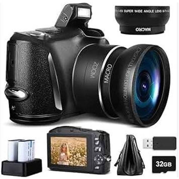 Monitech X0041ZMEVX Digital Camera with Macro Accessories
