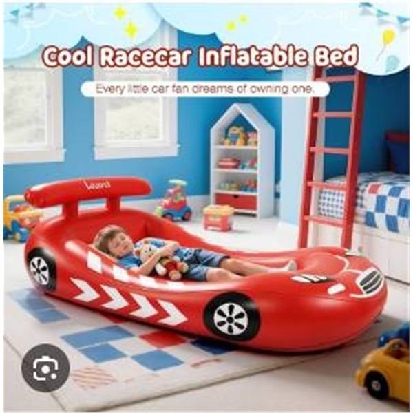 Inflatable Kids Air Bed with Pump – Model QP JY001AL
