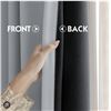 Image 1 : FMFUNCTEX Blackout Curtains Light Grey 95L X004QKLAMX