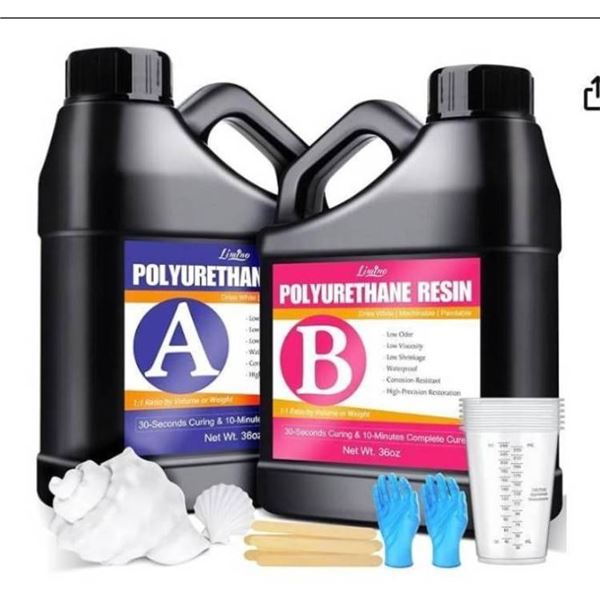 Linsinro Polyurethane Resin, 72oz, For Casting Applications