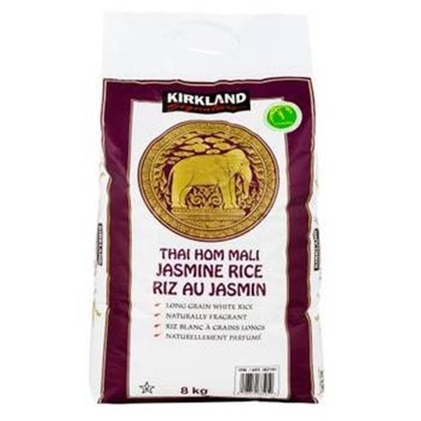 Kirkland Signature Thai Hom Mali Jasmine Rice, 8 kg