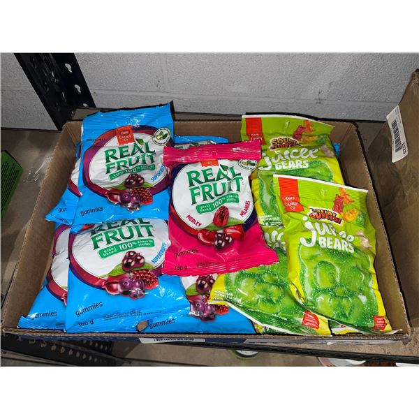 12 x 180g Snack Bags – Real Fruit and Juice Beans