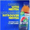 Image 1 : Nestea Raspberry Iced Tea Bottles, 473 mL Each, Case of 12
