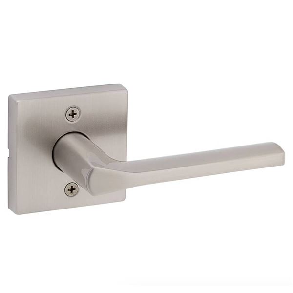 Weiser SHD12 Lisbon Satin Nickel Dummy Lever Lock, Set of 2