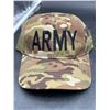 Image 1 : Army Camo Cap with Adjustable Strap