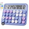 Image 1 : JPJSQ-Zihunse Electronic Calculator with Solar and AAA Battery Power