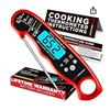 Image 1 : Lot of 2 Alpha Grillers Instant Read Thermometer with Backlit Display and Probe
