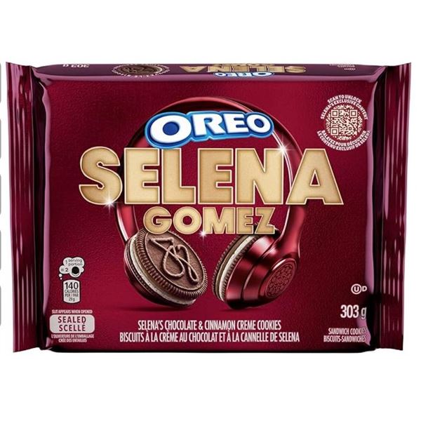 Lot of 6 Oreo Selena Gomez Edition 303g Each