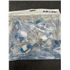 Image 1 : Lot of 2 – Iwillink RJ45 Cat6 Keystone Jack Adapter, Blue (10-Pack)