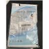 Image 1 : Polyester Shower Curtain with Hooks, 70 x 70 Inches