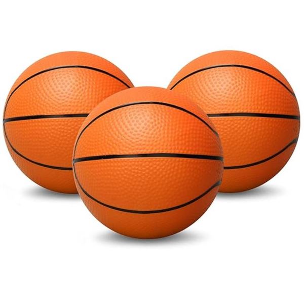 Mini Foam Basketballs 3PCS – 5 Inch for Multiple Activities