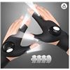 Image 1 : LED Flashlight Gloves with Hands-Free Lighting Function 1 Pair