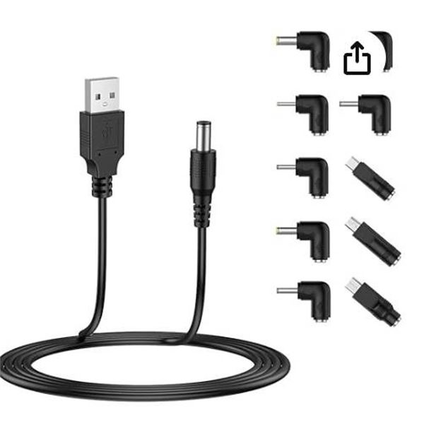 5V DC Power Cable with Multiple Connectors
