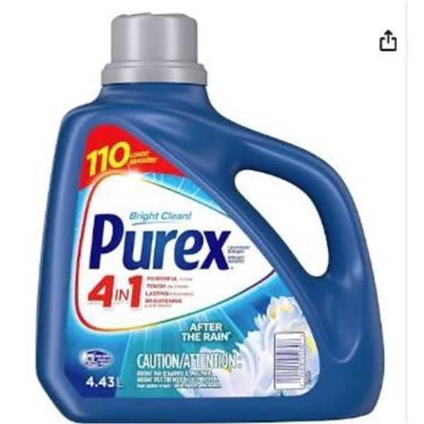 Purex After The Rain Detergent, 4.43L, 110 Loads