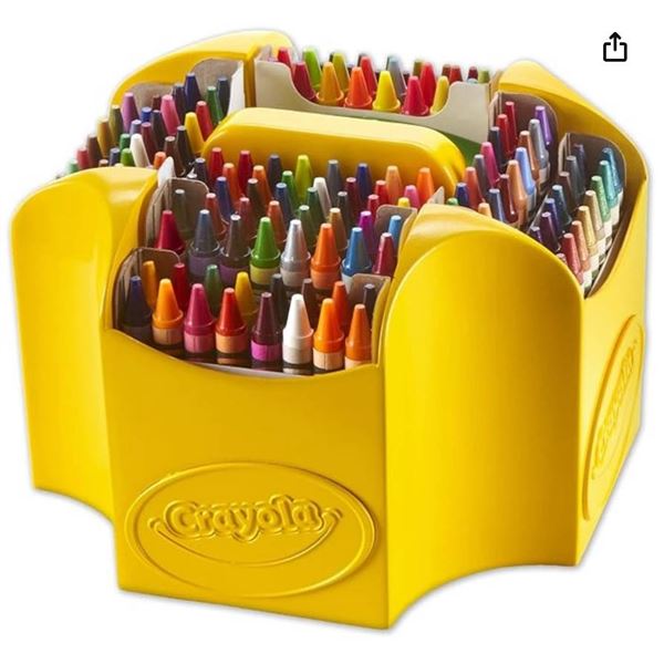 Crayola Ultimate Crayon Collection, 152 Colors with Built-in Sharpener