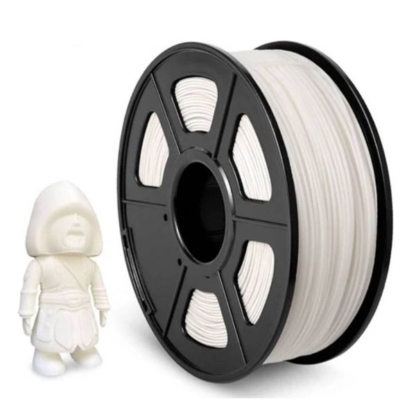 Sunlu 3D Printing Filament 1.75mm ABS 1kg White with Detachable Spool