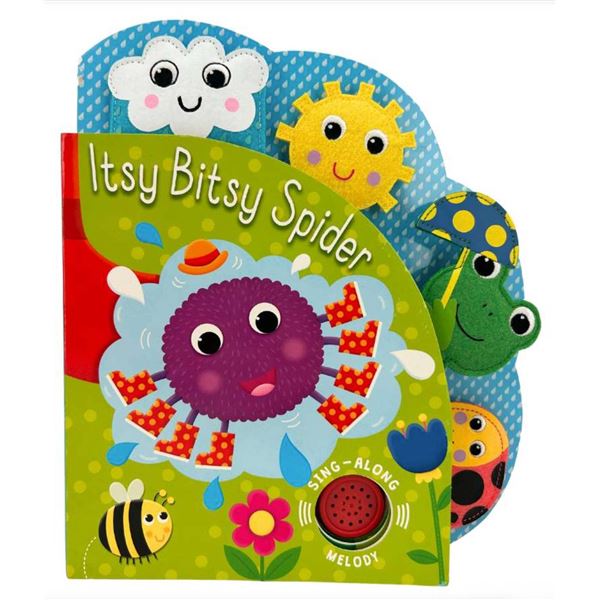 Itsy Bitsy Spider Interactive Board Book with Sing-Along Button