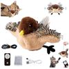 Image 1 : Interactive Flying Bird Cat Toy, Remote Control Flappy Bird Cat Toy