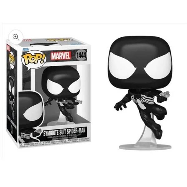 Funko Pop! Marvel 1444 Symbiote Suit Spider-Man Bobblehead