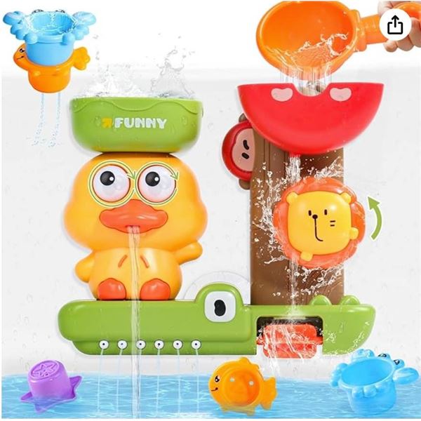 Children’s Water Toy Set Duck and Bath Accessories