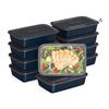 Image 1 : Bentgo Prep 1-Compartment Container, 20-Piece Set, Holds Up To 4 Cups