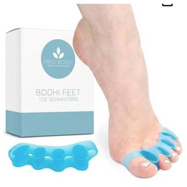 Lot of 3 –  Mind Bodhi Toe Separators, Universal Size, Blue