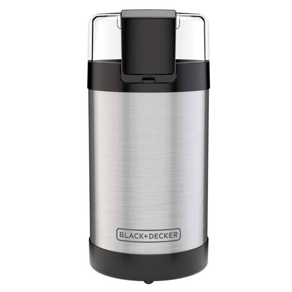 Black+Decker Easy-Touch Stainless-Steel Coffee and Spice Grinder